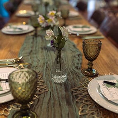 Tableware Accessories Display Photo Timeless Party Rentals