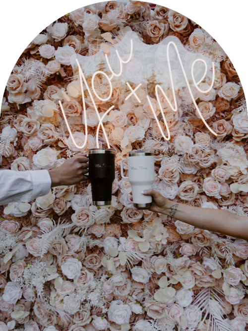 Timeless Party Rentals event photo tableware outside